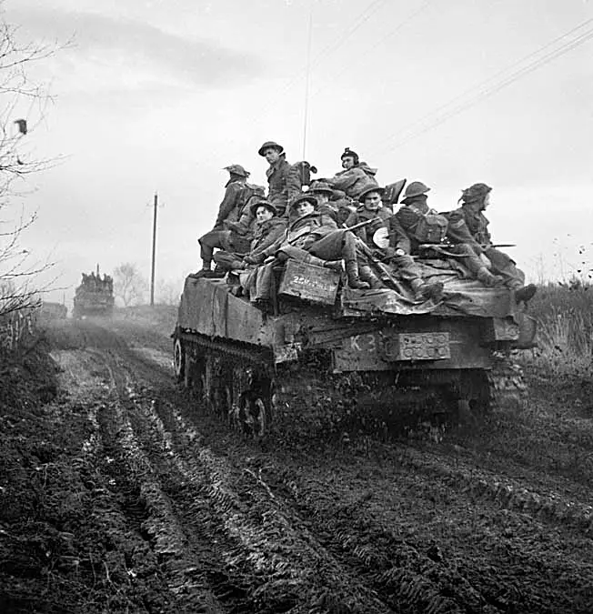 British Army in North west Europe in 1944